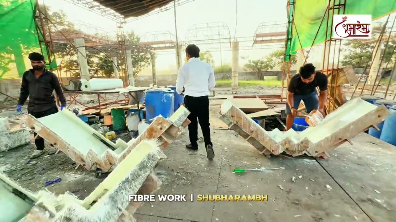 Fiberglass (FRP) Work in Construction | Shubharambh